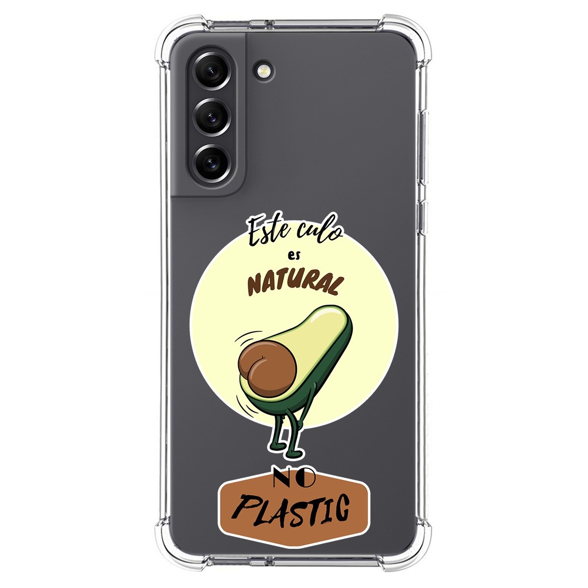 Funda Silicona Antigolpes para Samsung Galaxy S21 FE 5G diseño Culo Natural Dibujos