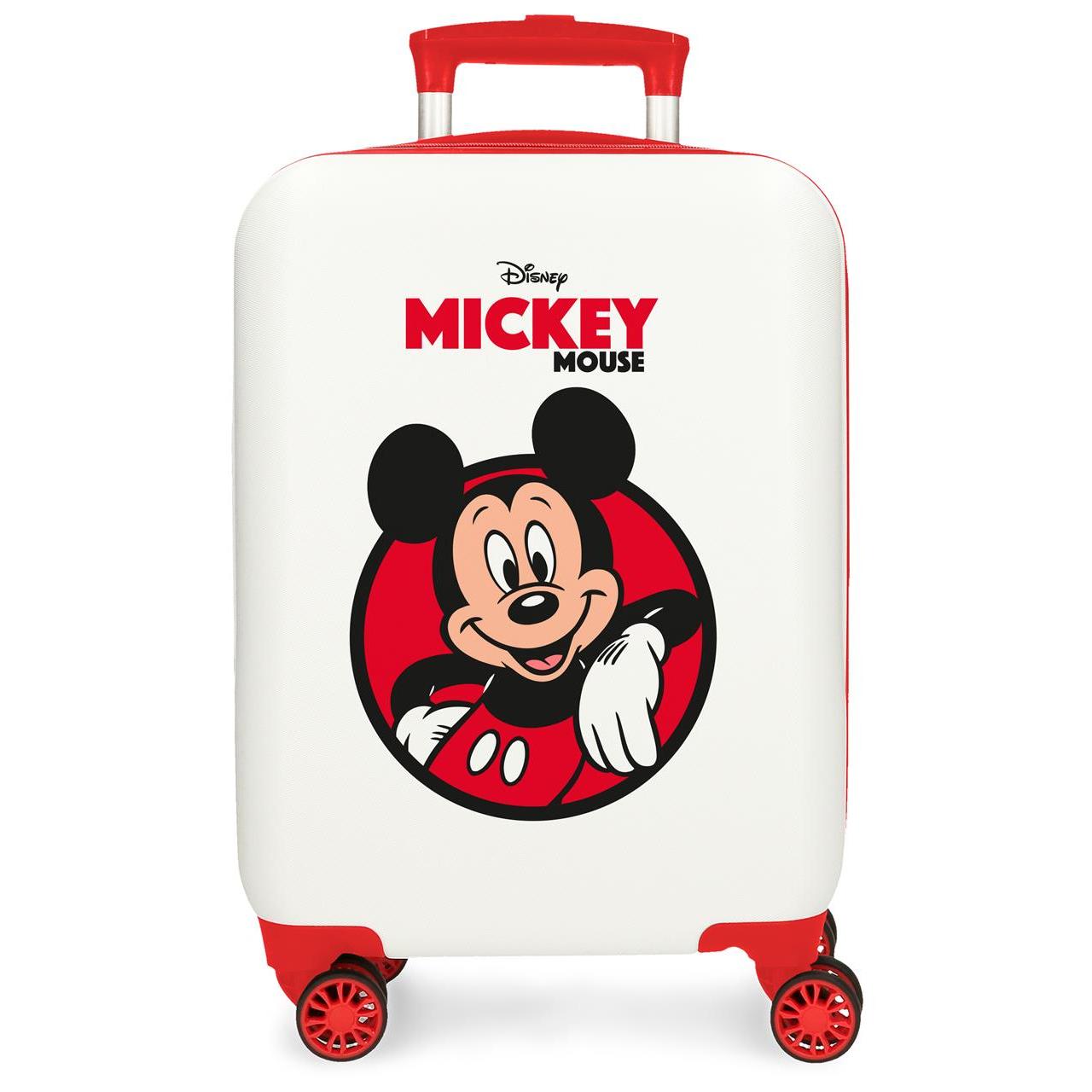 Maleta de cabina Disney Mickey y Minnie ABS 33 cm x 50 cm x 20 cm