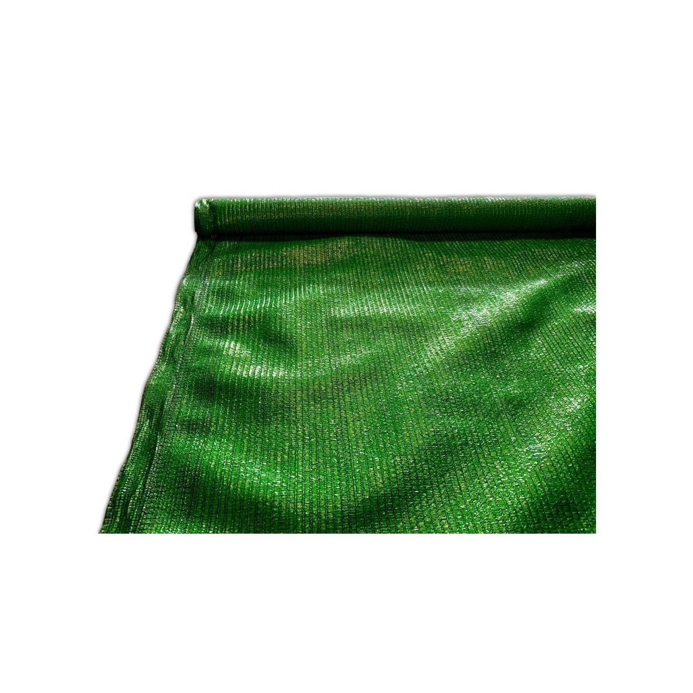 Malla de sombreo Verde - Rollo 100m