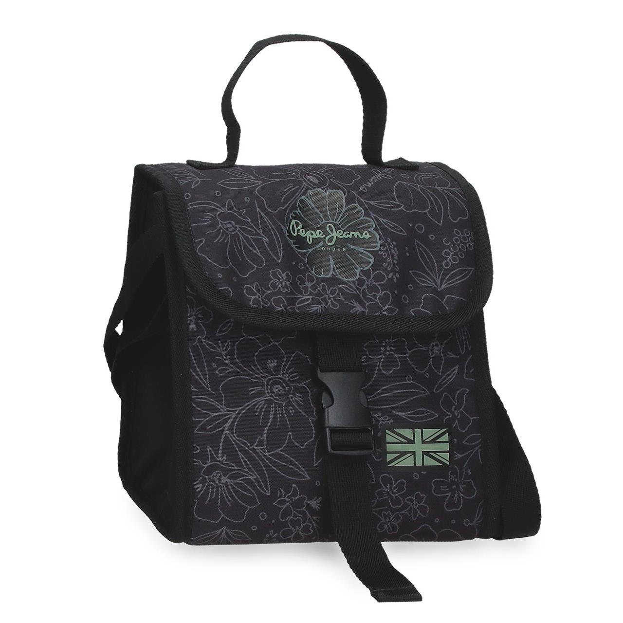Portamerienda térmica Pepe jeans Eloise negro