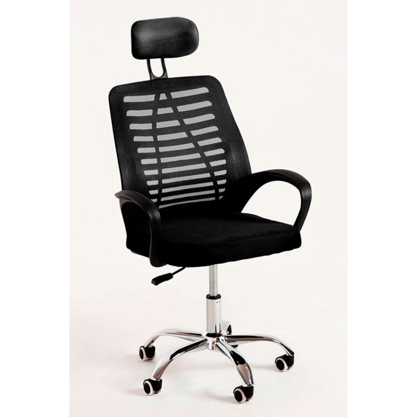Regalos Miguel - Silla de Oficina Negra Kontor - Máxima Ergonomía - Ideal para Escritorio y Gaming