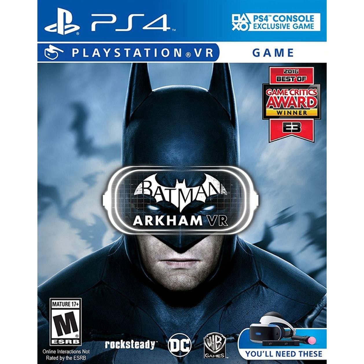 Batman: Arkham VR Juego para Consola Sony PlayStation 4, PS4