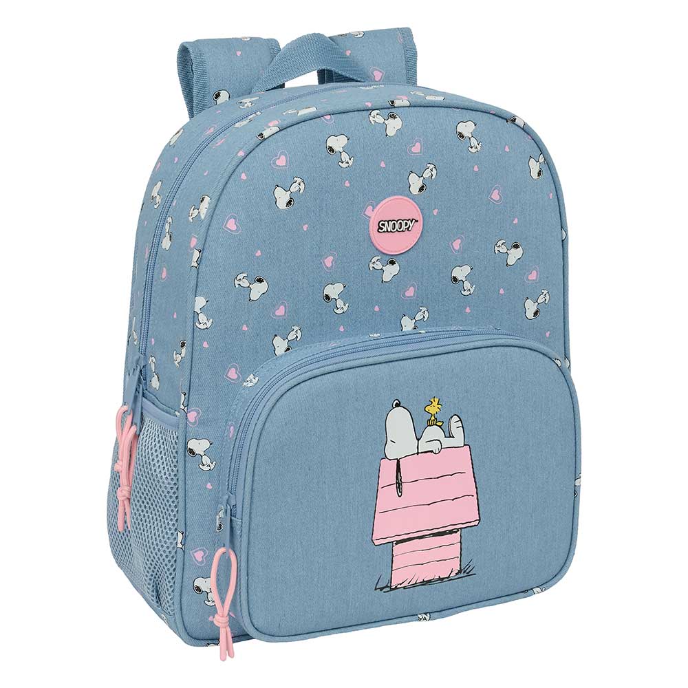 MOCHILA JUNIOR ADAPT.CARRO SNOOPY