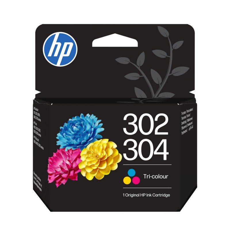 HP - Cartucho de Tinta Original 302/304 tricolor B7RT6AE