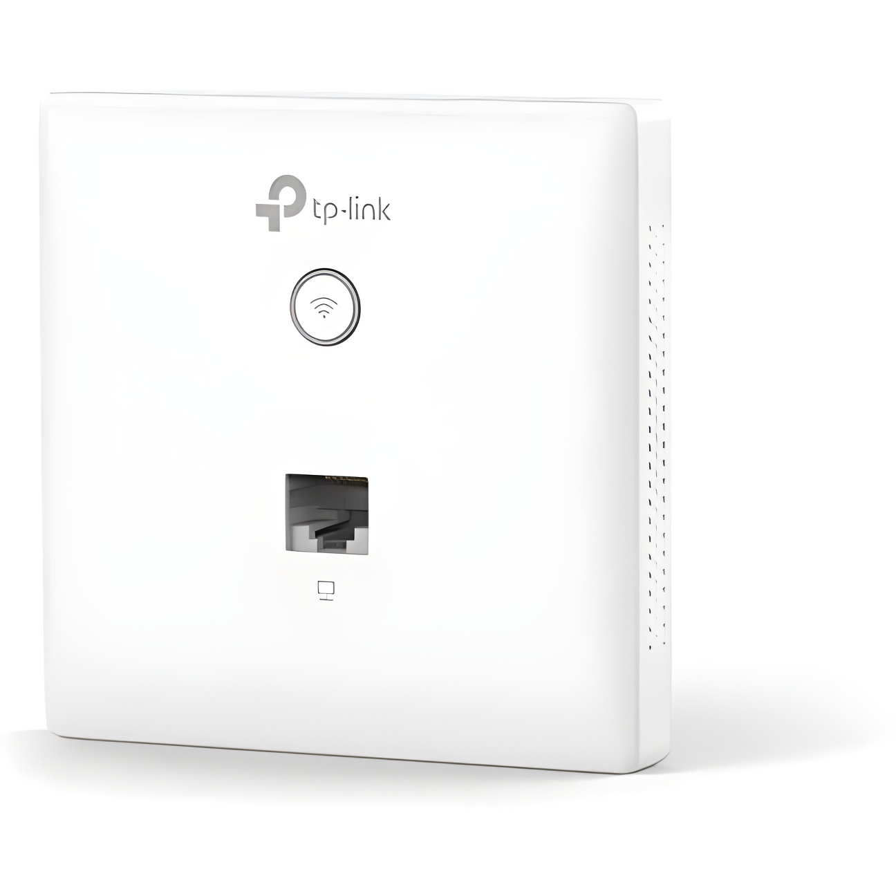 TP-Link EAP115-Wall - Punto de Acceso (WLAN a 300 Mbps PoE, Empotrado en Pared), Color Blanco