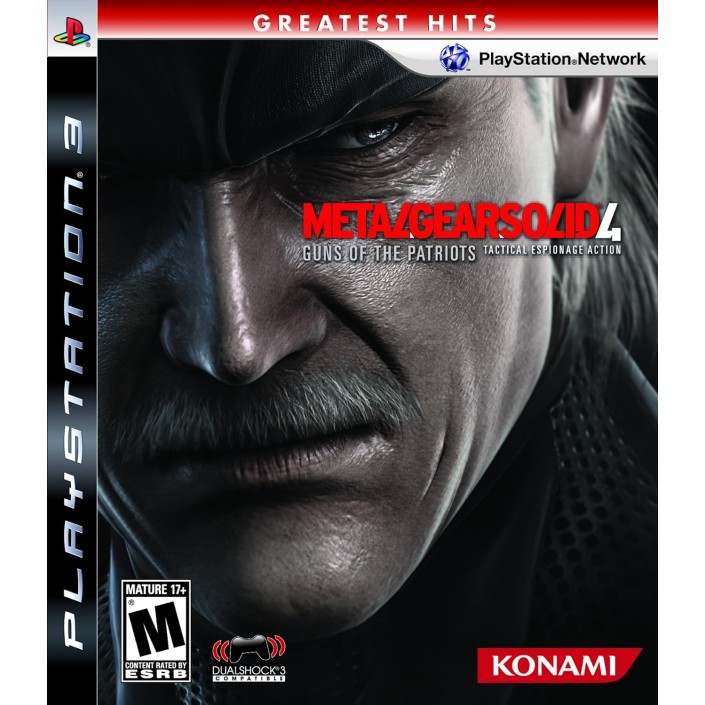 Juego Metal Gear Solid 4: Guns of the Patriots Para Playstation 3 | PS3 PAL EU - Nuevo Original Precintado