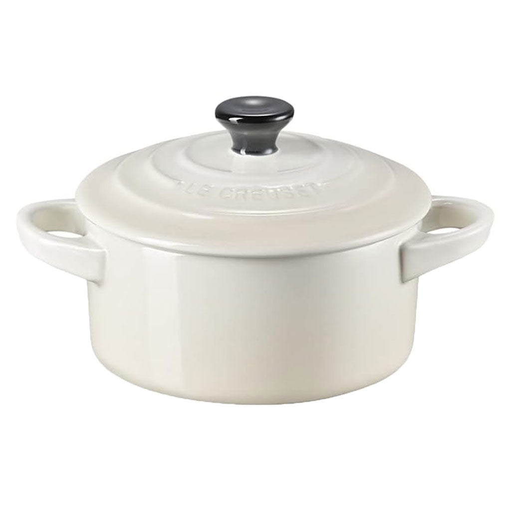 Mini-Cocottes Cerámicas Le Creuset para Cocinar y Servir, 250 ml, Aptas para Horno, Microondas y Congelador