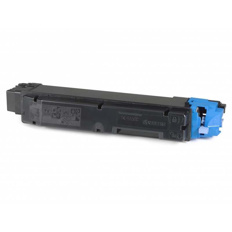 KYOCERA - TK-5160C cartucho de tóner 1 pieza(s) Original Cian 1T02NTCNL0