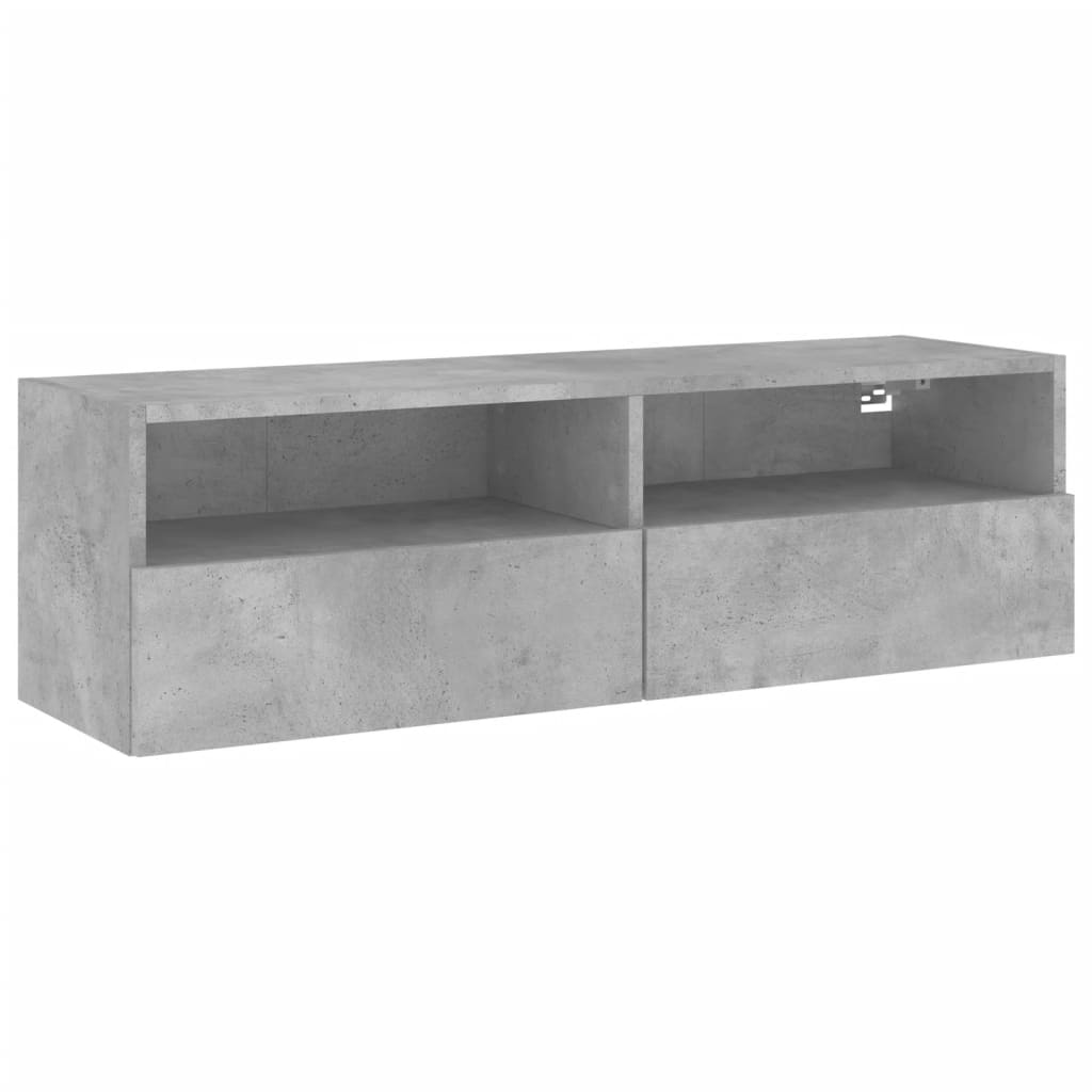 Vidaxl Mueble de Pared TV Madera Ingeniería 100x30x30 Cm