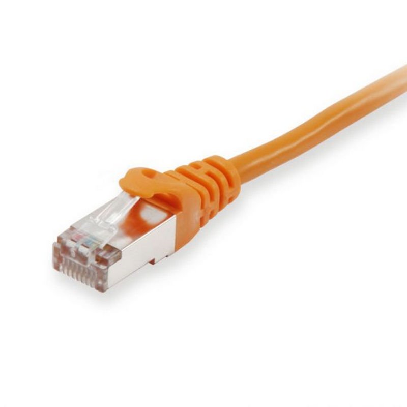 Equip platinum network cable s/ftp halogen free cat 6a 0.25m orange