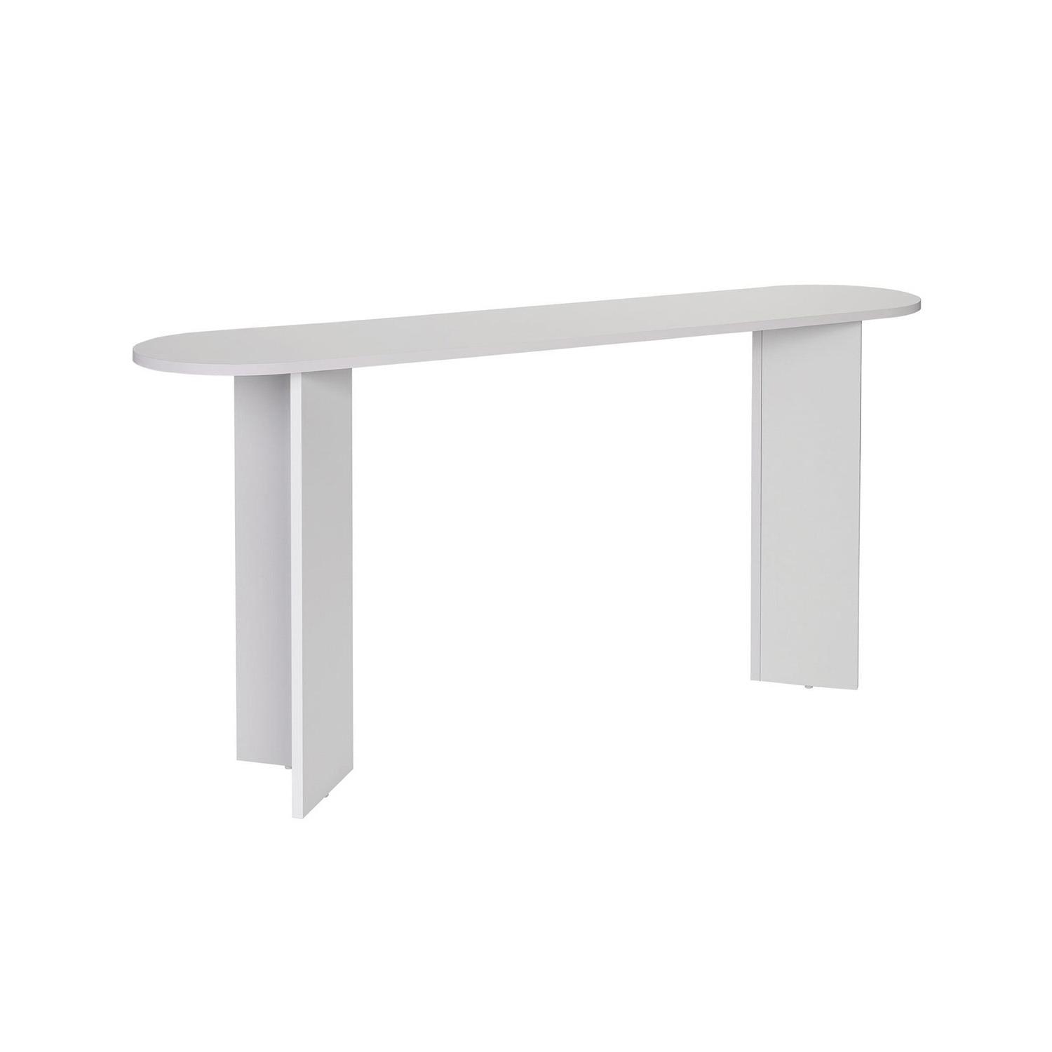 Consola recibidor elsie blanco para recibidor o salón mueble auxiliar moderno  - Homekit