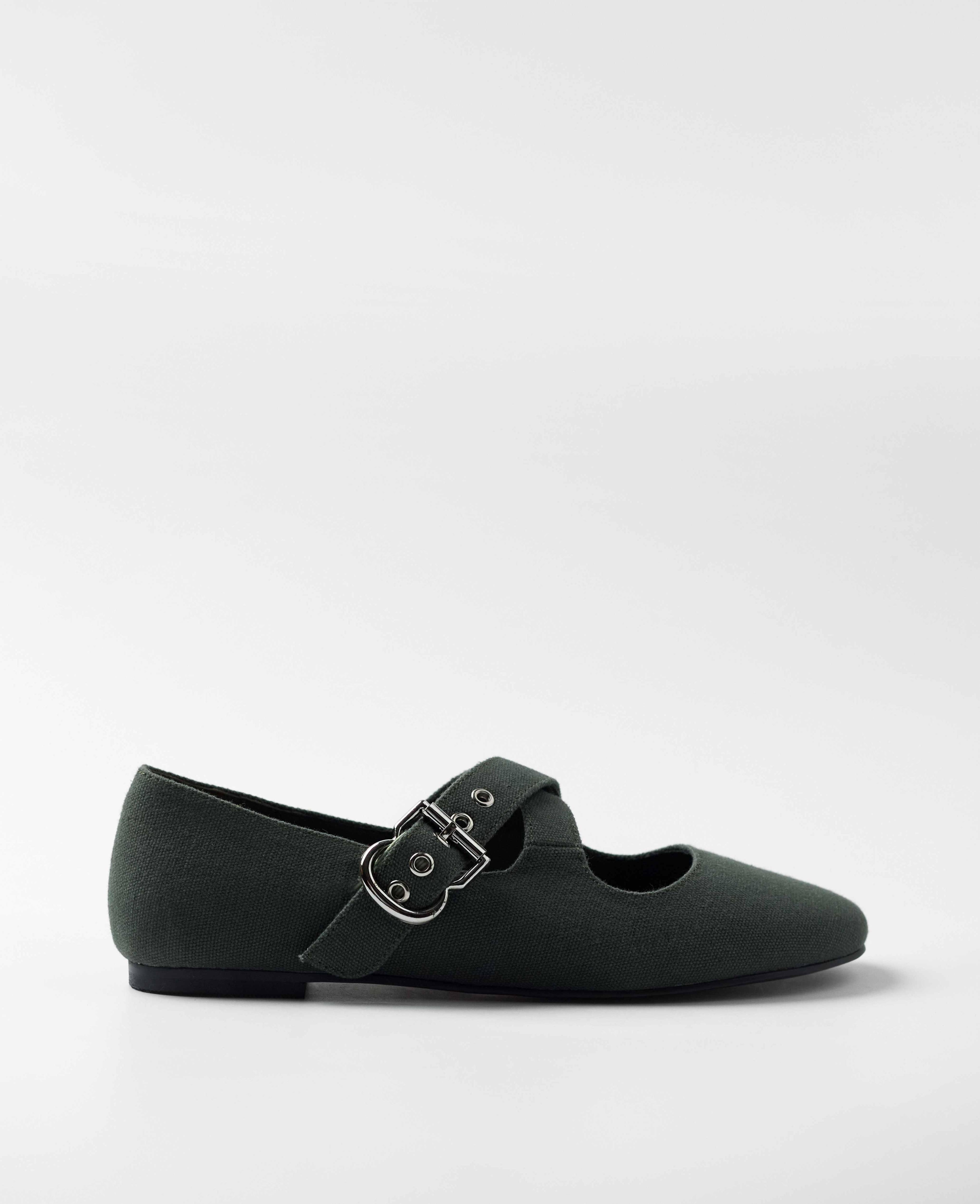 Mim Shoes FLO KAKI Zapato plano Mujer 15056868671874