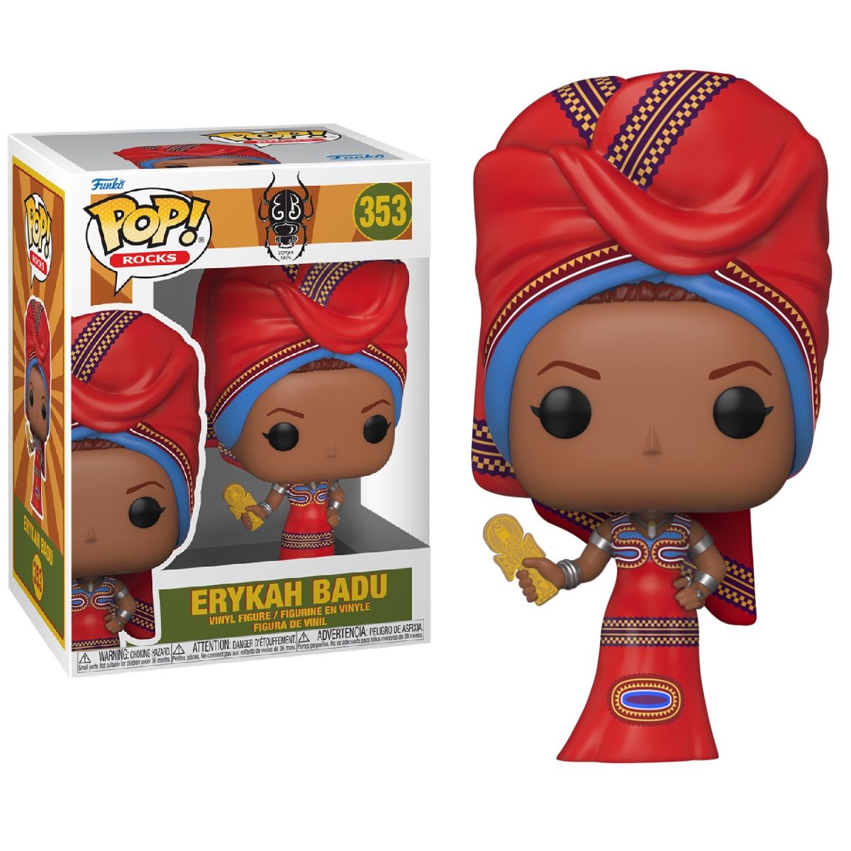 Funko Pop! Rocks – Erykah Badu, 72568, Nº353