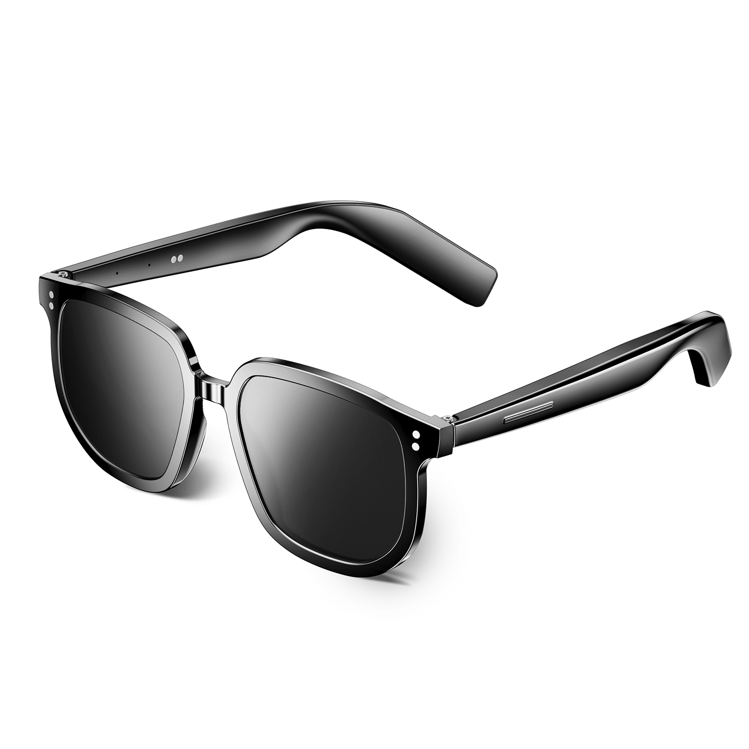 DAM. Gafas inteligentes V1 PRO, control de llamada bluetooth, asistente de voz, control remoto de la cámara, filtro de sol con protección CAT.3 15x16x5cm