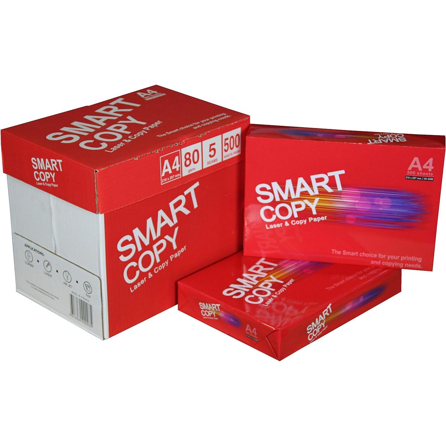 Com-Fort House Folios Marca Smart Copy en Caja de 500  DIN A4 y 80 Grs