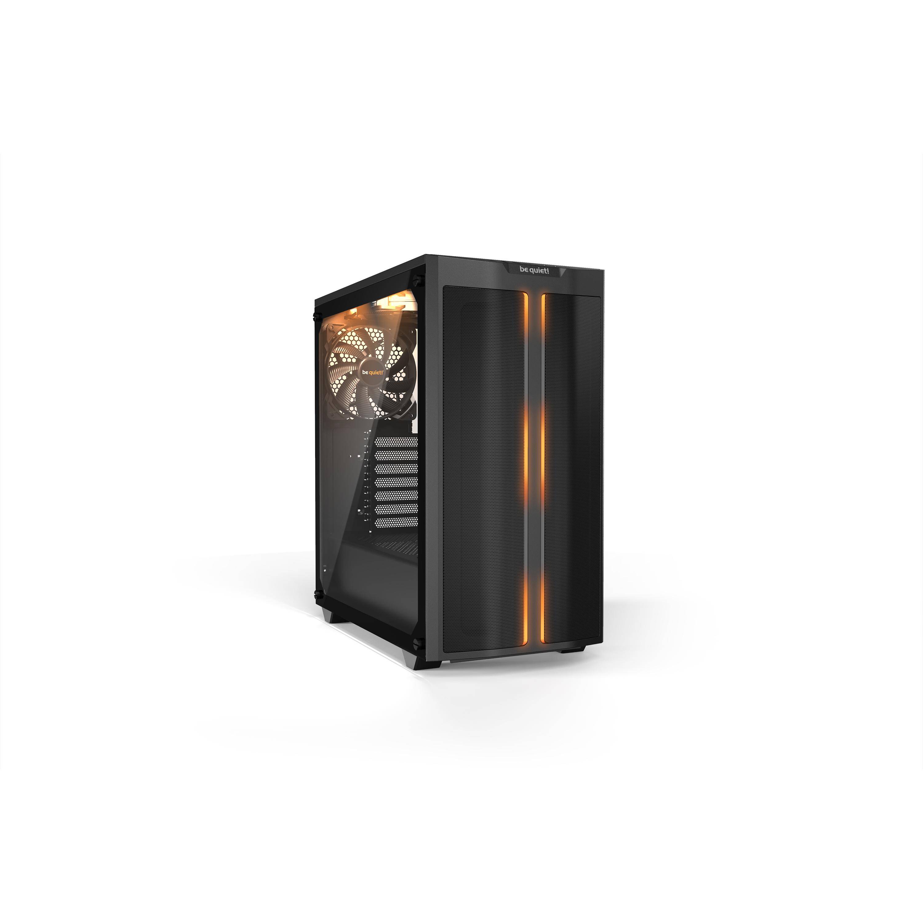 Be Quiet PURE BASE 500DX USB 3.0 Cristal Templado - Negro