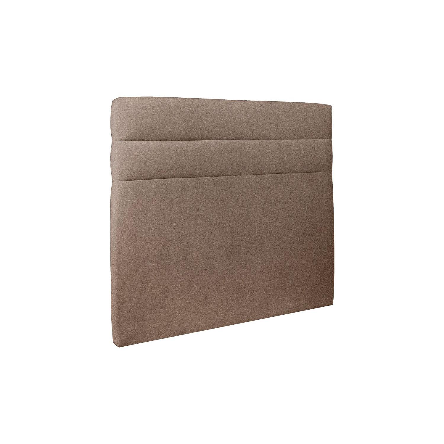 Cabecero 180 cm Lines - Tela Terciopelo Taupe