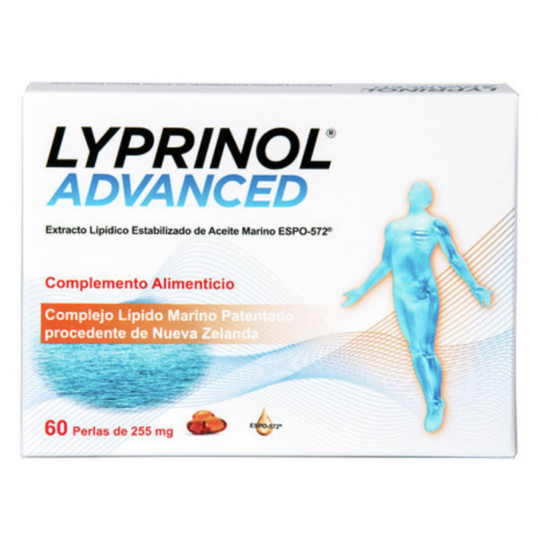 Lyprinol Advance 60 Perlas - Extracto de Mejillón y Krill