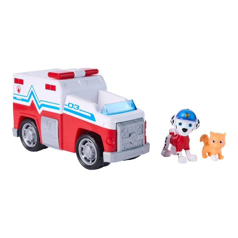 PATRULLA CANINA - Patrulla Canina - Vehículo Search and Rescue Marshall Patrulla Canina Juguetes - Regalo Niño 3 años +