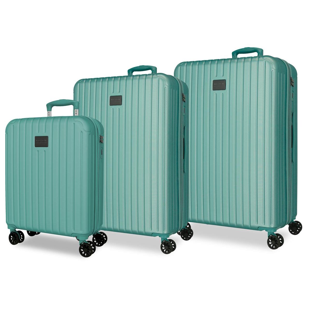Juego de maletas expansible Movom Timber 55-68-78cm