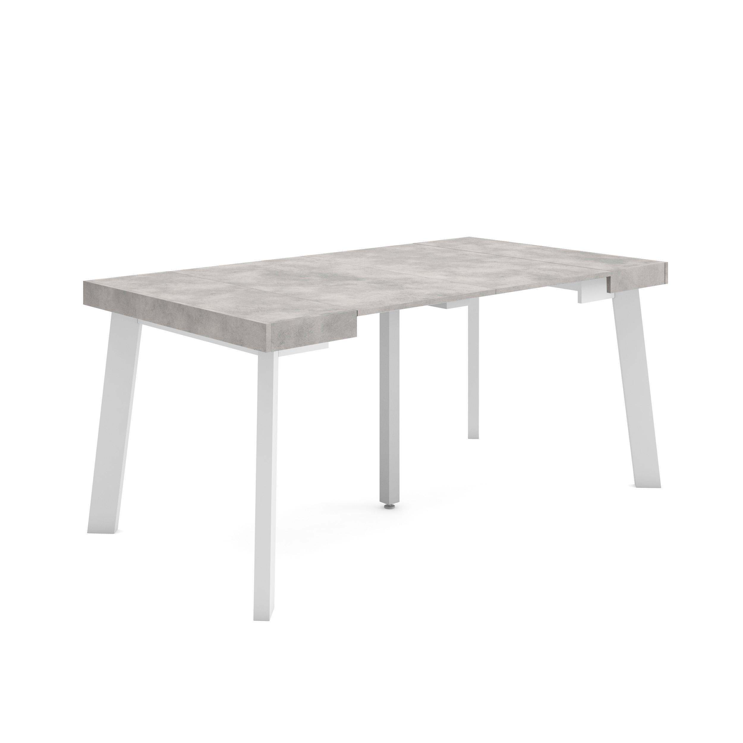 Skraut Home, Mesa Consola Extensible, Mesa Auxiliar, Tapa, 58/160x90x73cm, Práctica y Versátil, Varios colores disponibles