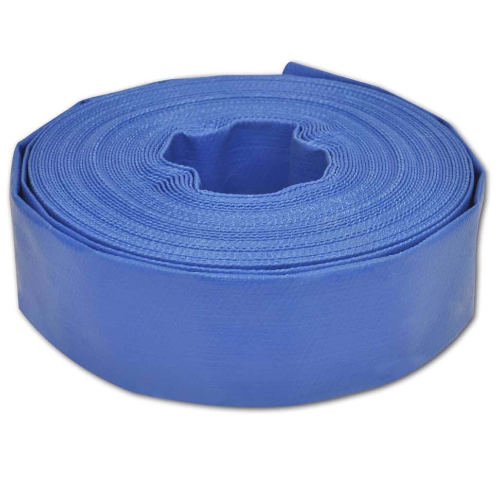 vidaXL Manguera Plana PVC Tubo de Suministro de Agua Tubería Plomería Dimensiones 38 mm/25 m,  25 mm/25 m,  50 mm/25 m y mas