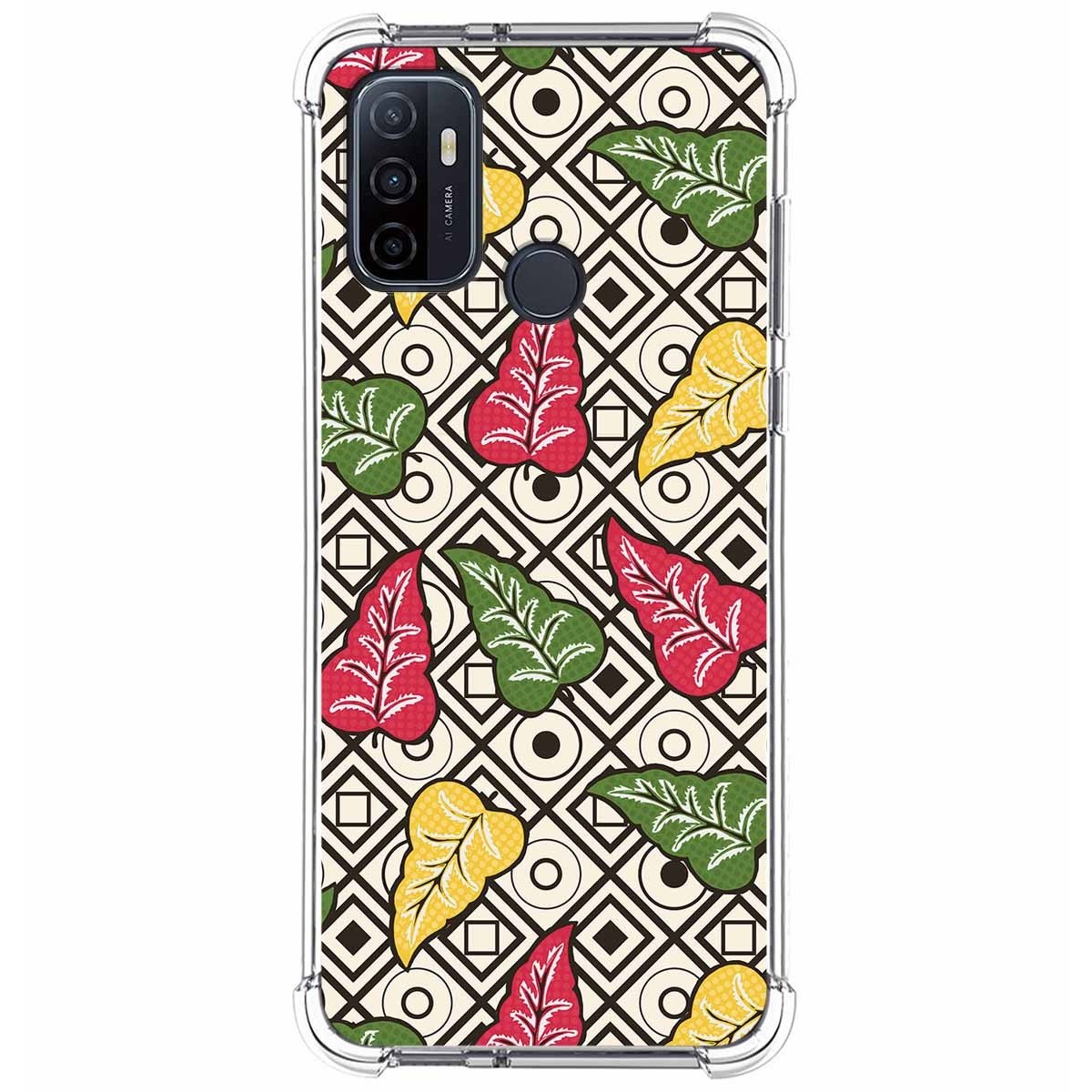 Funda Silicona Antigolpes para Oppo A53 / A53s diseño Flores 11 Dibujos
