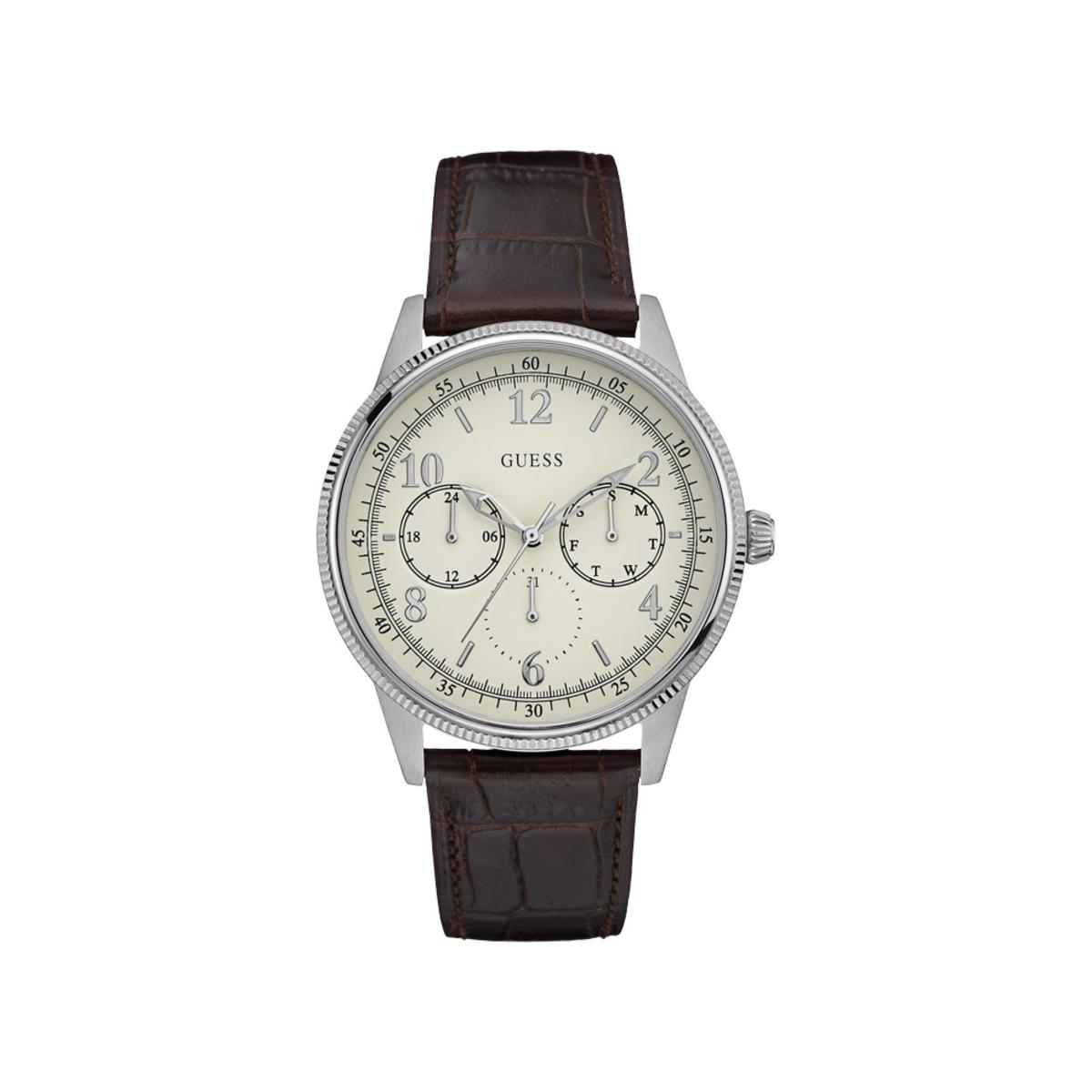 Reloj Guess Hombre Deportivo Multifunción 44mm Resistente Al Agua