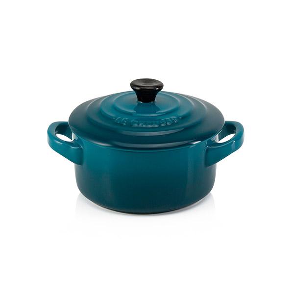 Mini-Cocottes Cerámicas Le Creuset para Cocinar y Servir, 250 ml, Aptas para Horno, Microondas y Congelador