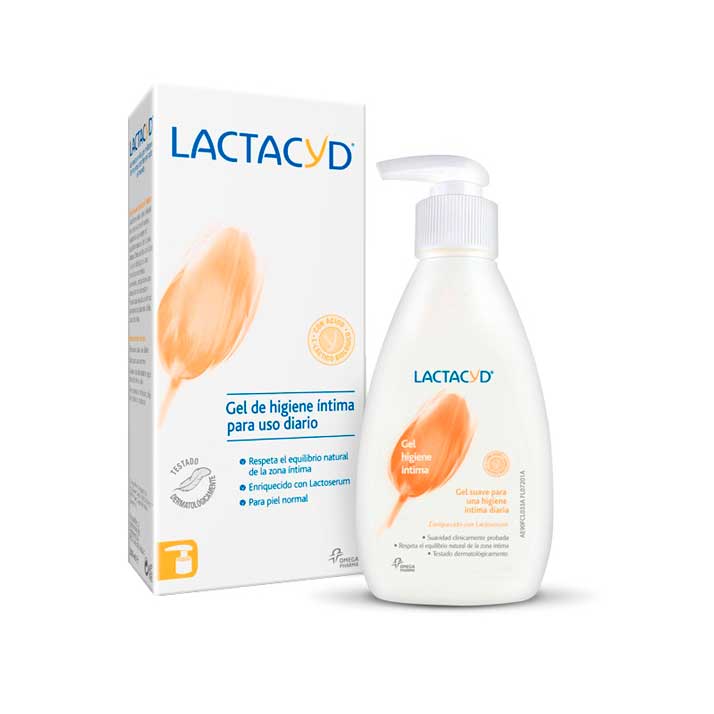 Lactacyd Gel íntimo Suave para Mujeres, Cuidado Diario Externo con Ph 5.2