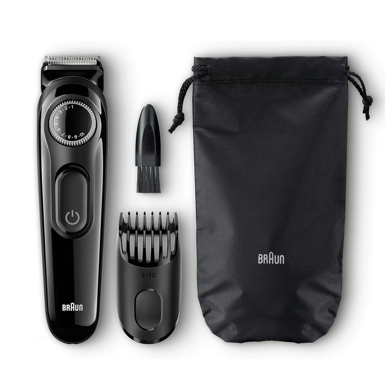 BRAUN BT3000 Recortadora de barba y pelo, Bread Trimmer con 45 minutos de funcionamiento y 1 hora de carga