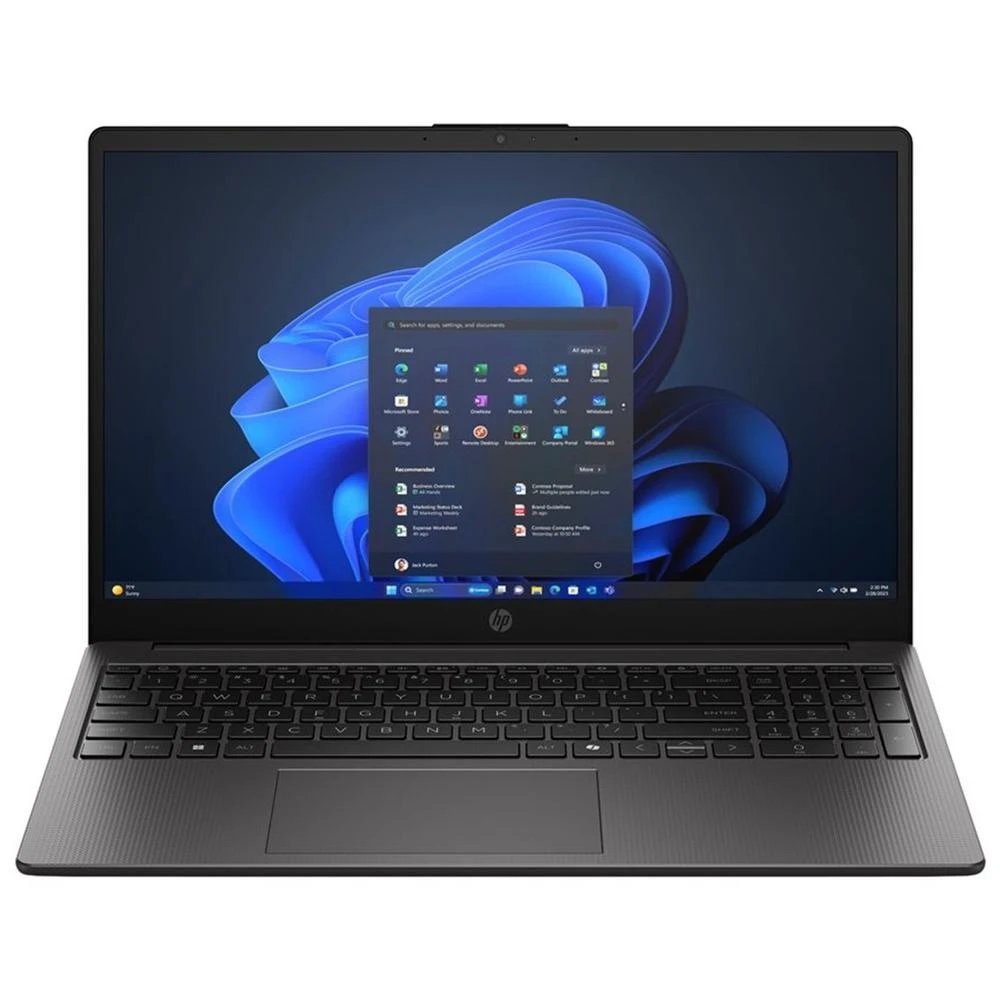 Pc portátil Intel Core 5 120U 15,6" Windows 11 Pro HP 250R G10 Ram 8 GB Disco 512 GB  | SSD, Productividad Pro, Negro