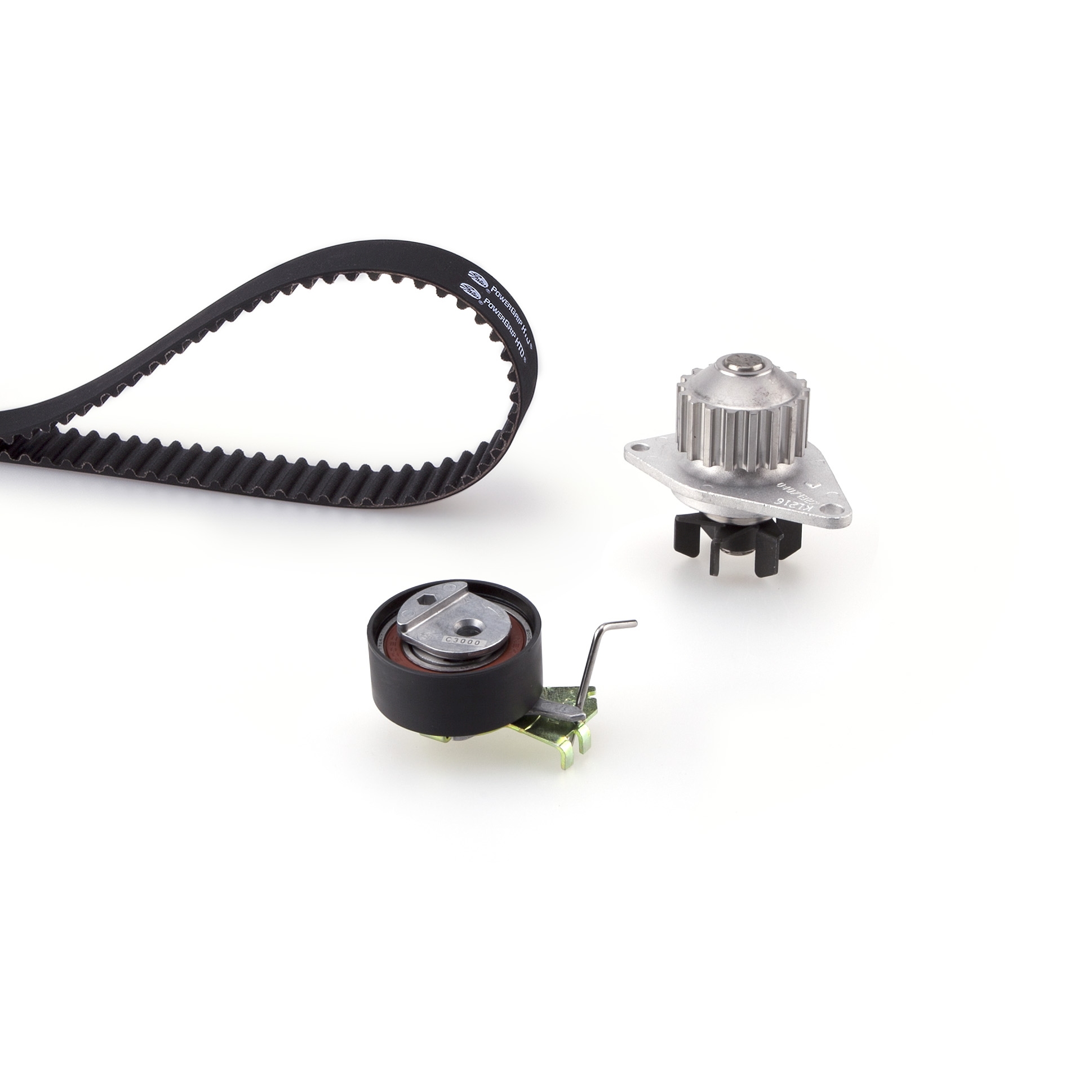 Bomba de agua + kit correa distribución KP15575XS GATES