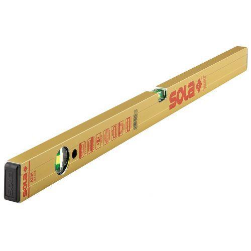 Nivel de burbuja de perfil tubular azm magnético (800 mm)
