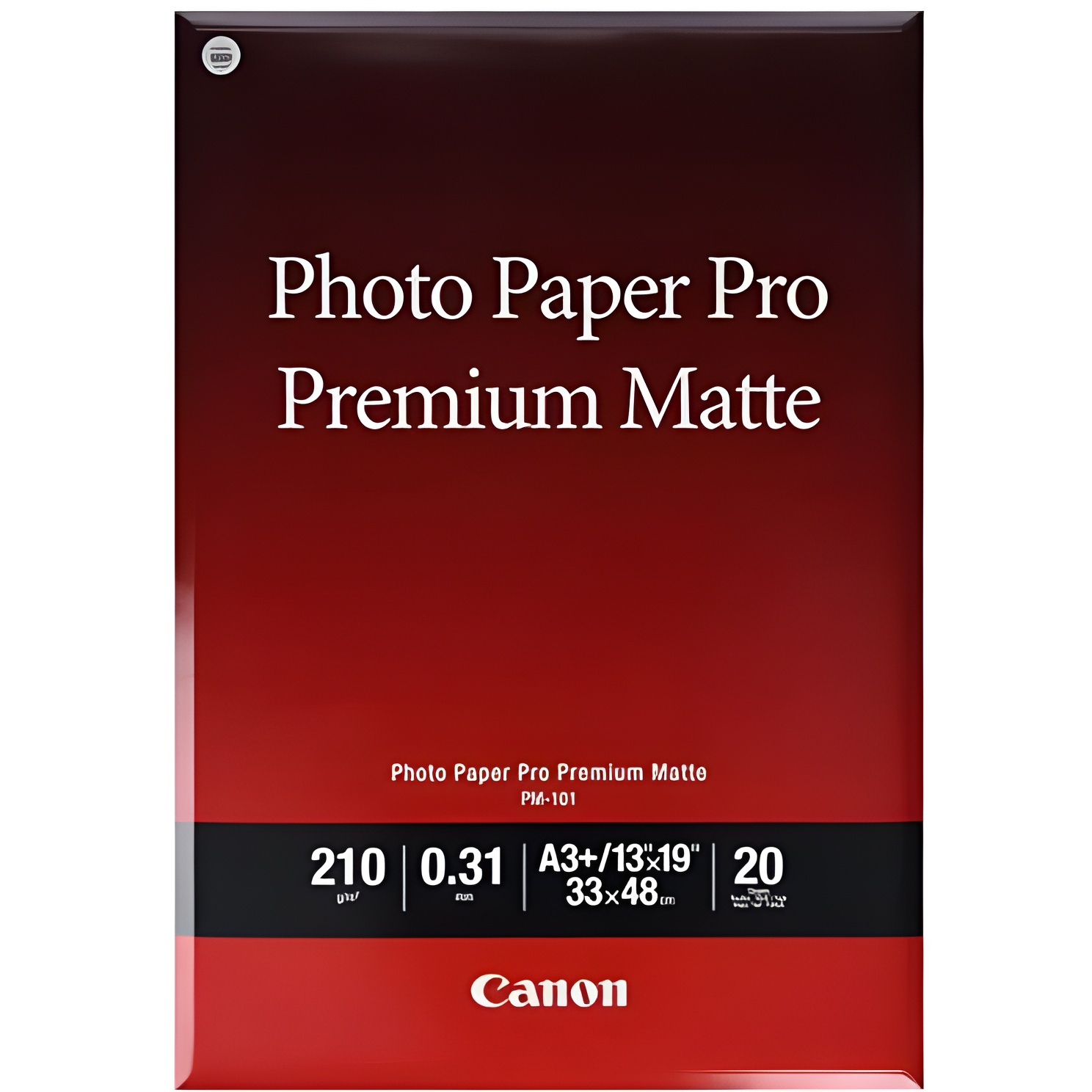 Canon PM-101 Papel Fotográfico Premium Matte A3+ 210g - 20 Hojas