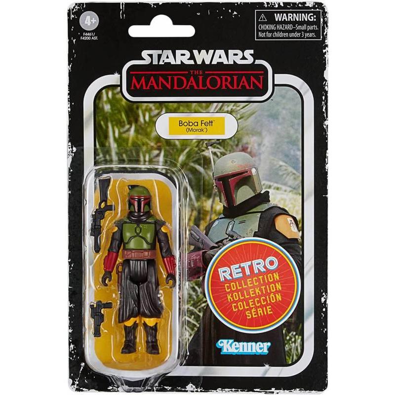Star Wars Hasbro colección Retro The Mandalorian Figura Juguete Boba Fett