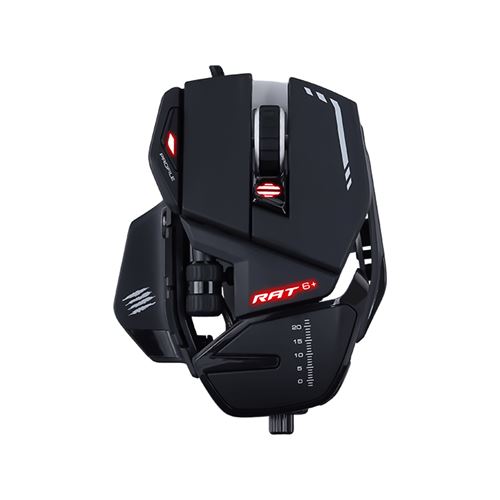 Ratón Gaming MAD CATZ R.A.T 6+ Negro - Raton mano derecha tipo USB tip A optico - Gamers