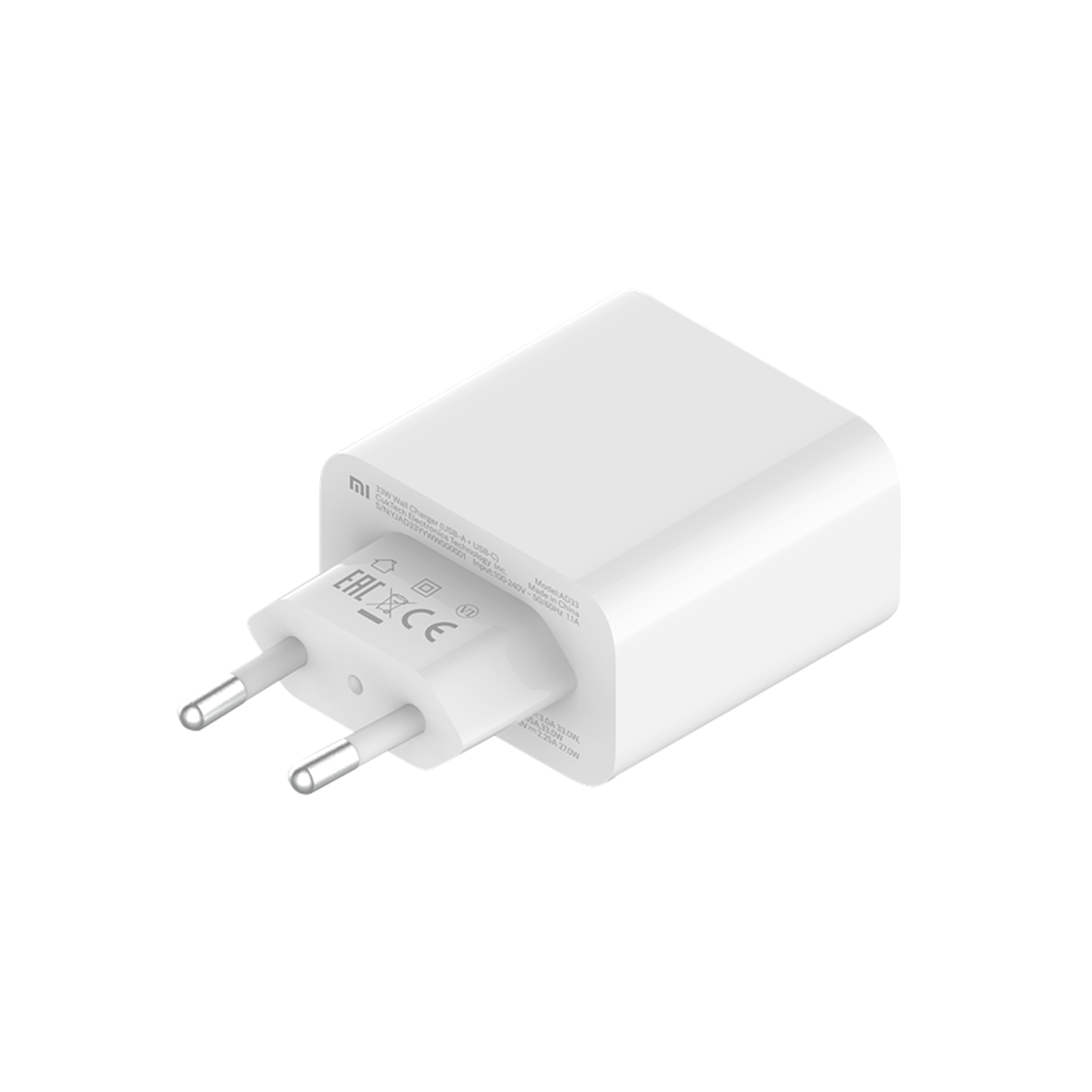 Xiaomi - Mi 33W Wall Charger (Type-A + Type-C)