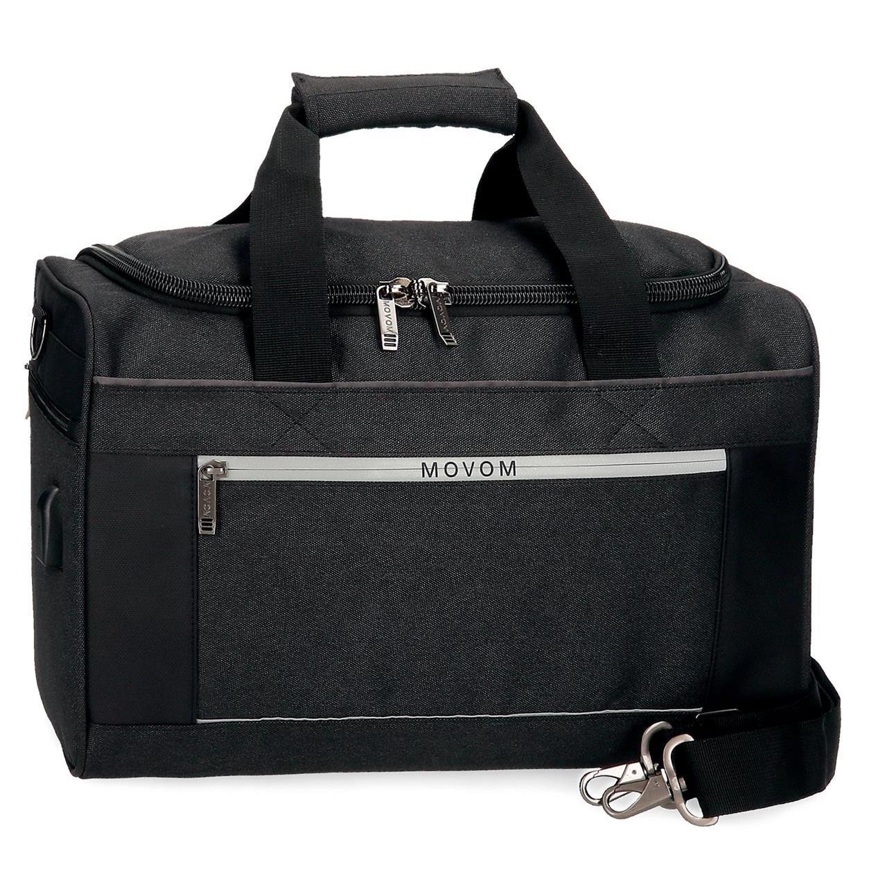 Bolsa de Viaje Movom 40 cm x 25 cm x 20 cm en Poliéster con Puerto USB Integrado y Correa Ajustable