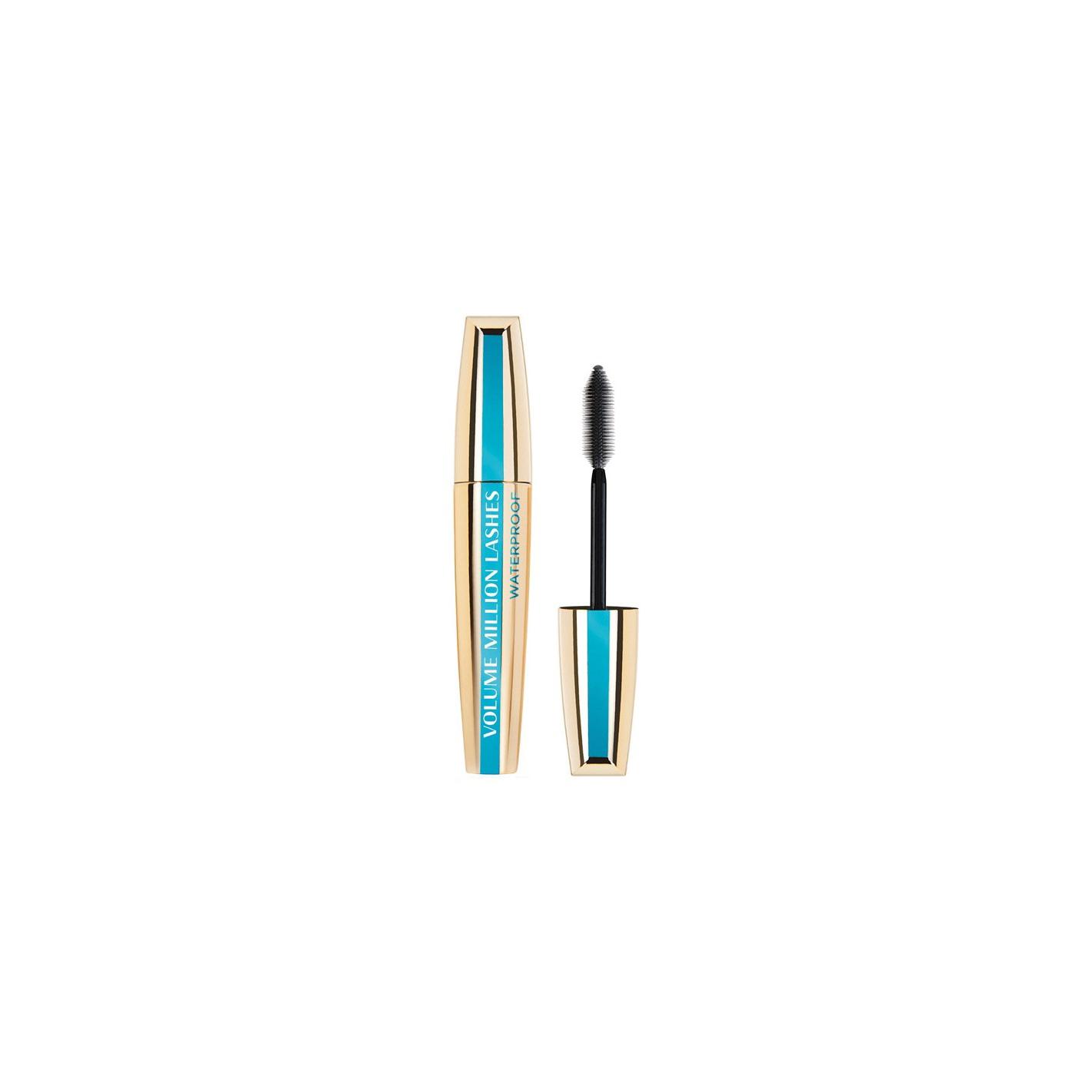 L'Oréal Paris - Máscara de pestañas Volumen Millón de Pestañas con cepillo multiplicador y dosificador stretch para volumen intenso, densidad 3x y aplicación sin exceso, ideal para maquillaje mujer y beauty diario