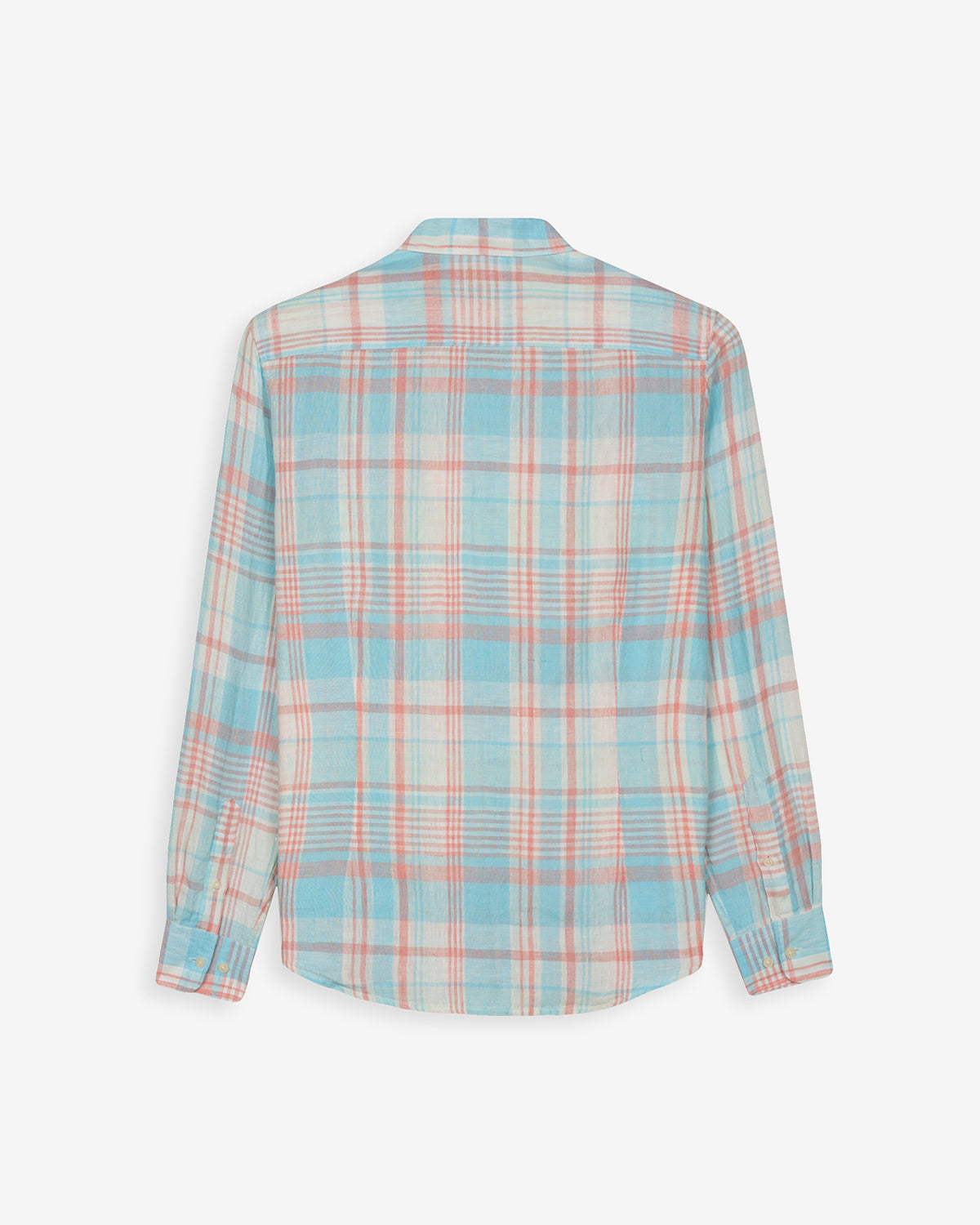 Harper & Neyer Camisa de Hombre de Cuadros Ocean