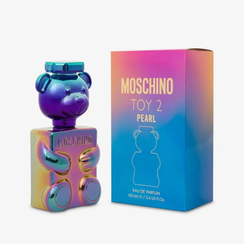 Moschino - Toy 2 Pearl Eau de Parfum 100 Ml. Agua de perfume para mujeres. Fragancia para mujeres, sostenible, fresca y exclusiva.