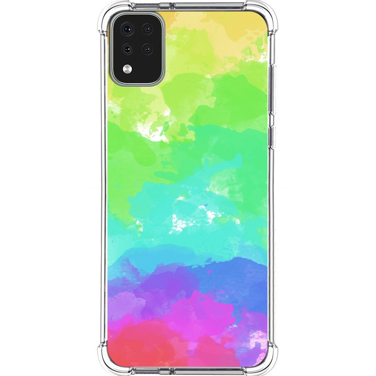 Funda Silicona Antigolpes para Lg K42 diseño Acuarela 03 Dibujos