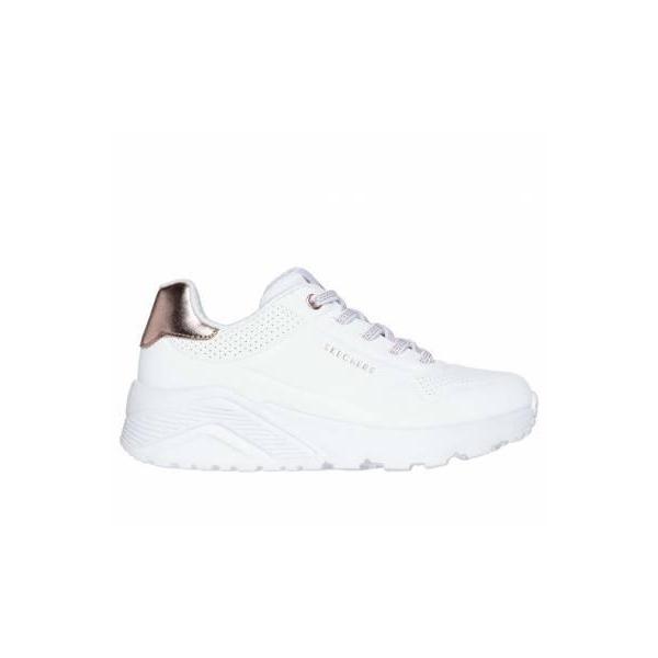 Zapatilla Skechers Uno Lite para Niña - Blanco