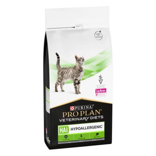 Pro Plan Veterinary Diets Pienso HA Hypoallergenic ST/OX para Gatos - 1.3 KG