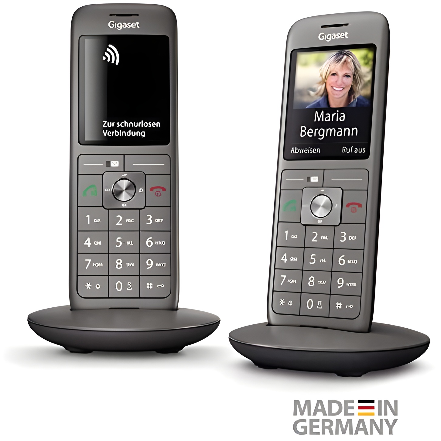 Teléfono Gigaset CL660HX Identificador de Llamadas Antracita Negro