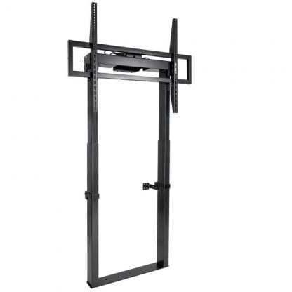 Soporte de Suelo/ Pared Eléctrico TooQ FSM01-B para TV 55-100"/ hasta 120kg