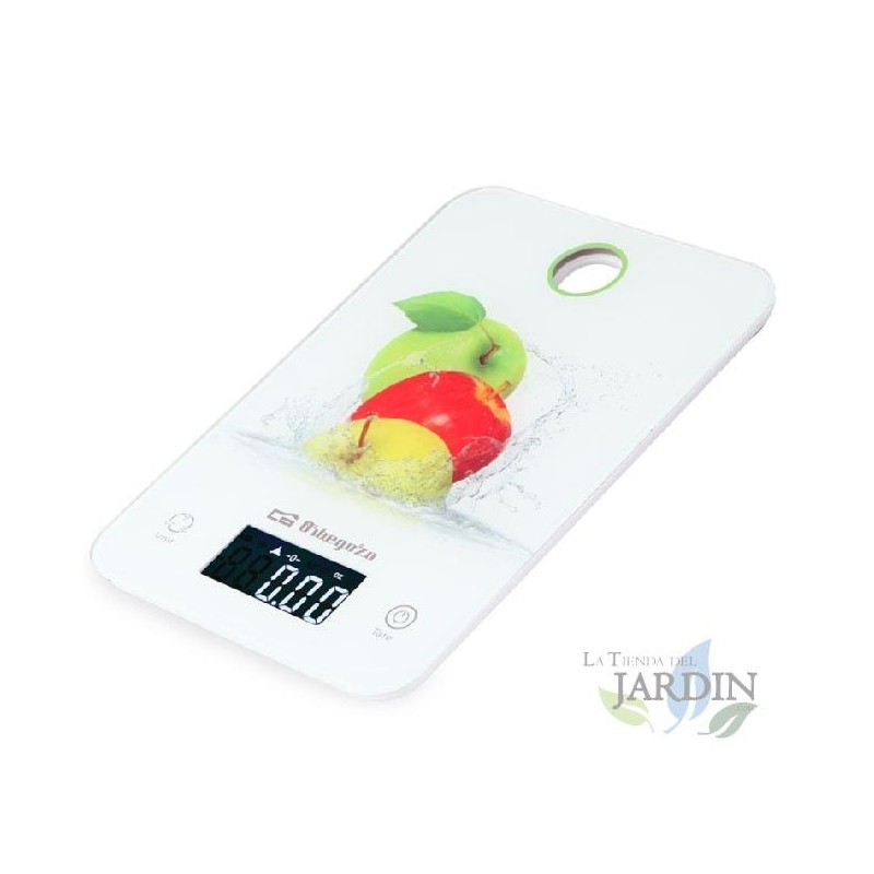 SUINGA Bascula de Cocina de Cristal 5Kg - Graduación 1 gr | Peso de Cocina Digital | Bascula Digital de Cocina | Peso Alimentos Cocinar