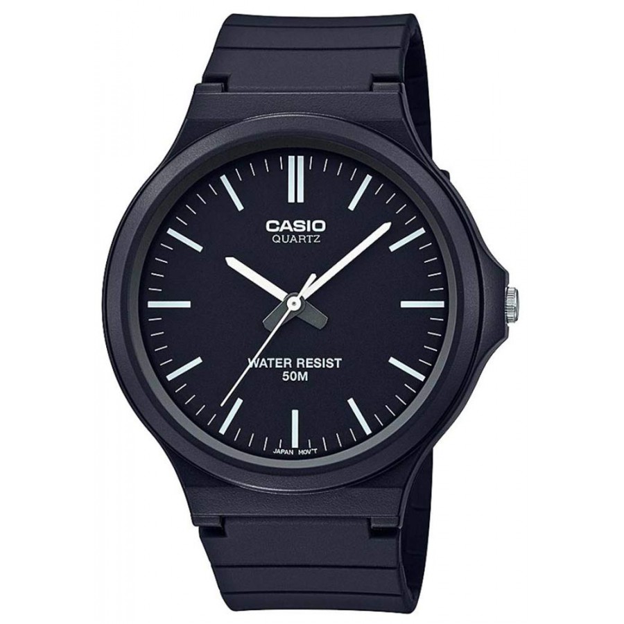 Casio Mw-240-1evef  Reloj Para Para Hombre Color Negro