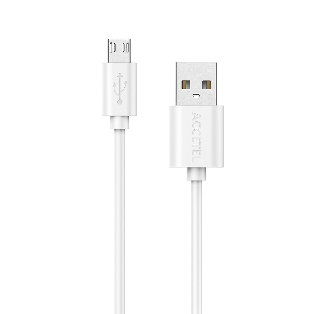 Cable Datos 2.4A - Micro USB Blanco (1M) CU1605